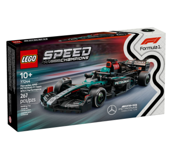 LEGO Конструктор LEGO Speed Champions Автомобіль для перегонів Mercedes-AMG F1 W15 (77244)