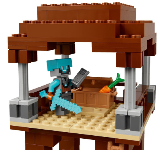 LEGO Конструктор LEGO Minecraft Аванпост розбійників та спустошувач (21278)