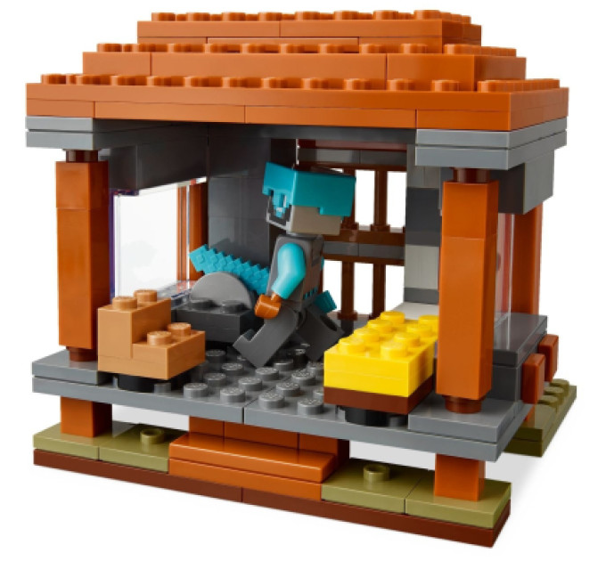 LEGO Конструктор LEGO Minecraft Аванпост розбійників та спустошувач (21278)