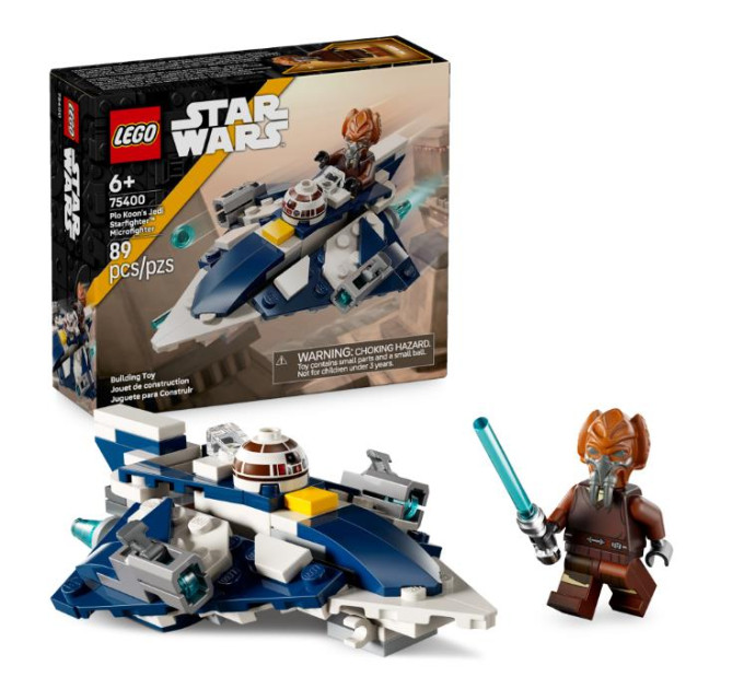 LEGO Конструктор LEGO Star Wars Джедайський зірковий мікровинищувач Пло Куна (75400)