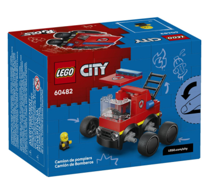 LEGO Конструктор LEGO City Автівки — Пожежна машина (60482)