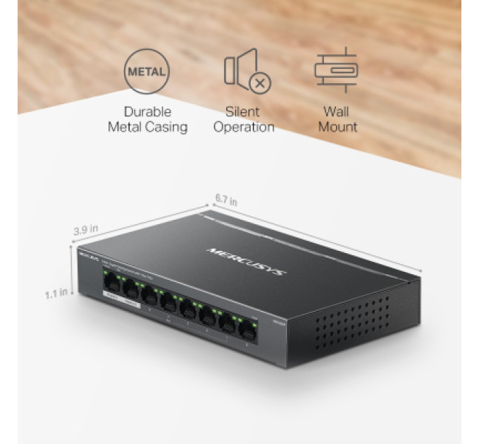 Mercusys Комутатор мережевий Mercusys MS108GP