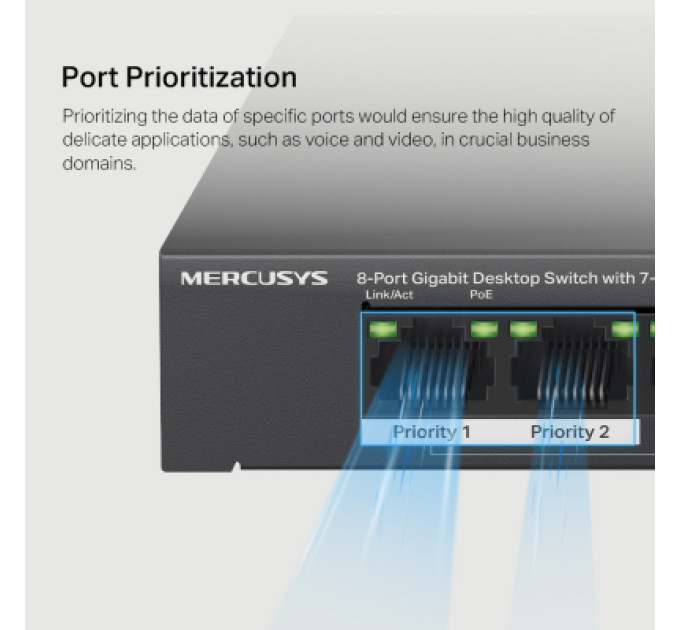 Mercusys Комутатор мережевий Mercusys MS108GP