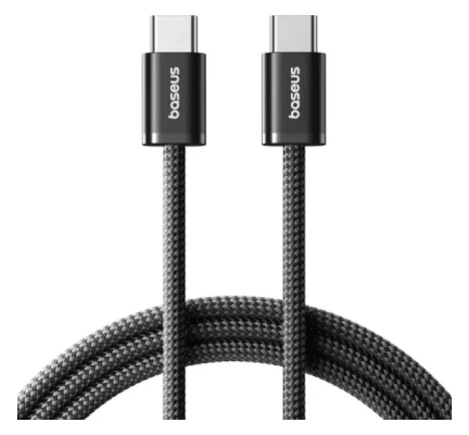 Baseus Дата кабель USB-C to USB-C 1.0m 100W 5A Dynamic 4 black Baseus (P10381400111-00)