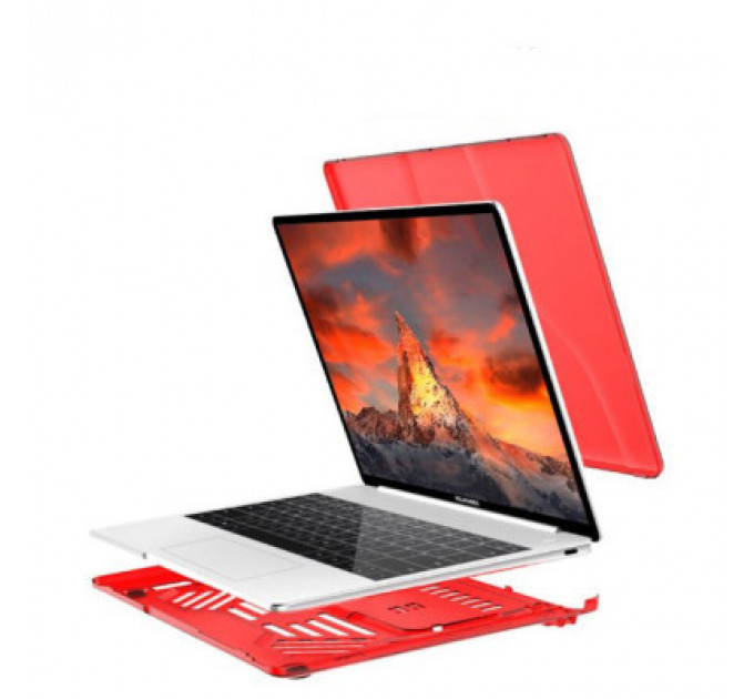 Чохол до ноутбука BeCover 13.3" Macbook Air M1 A1932/A2337 PremiumPlastic Red (708883)