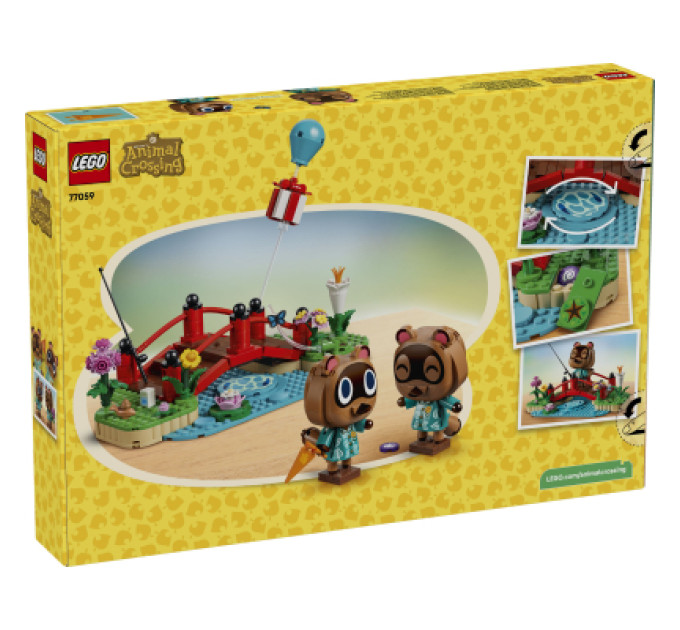 LEGO Конструктор LEGO Animal Crossing Веселий день Timmy і Tommy на природі (77059)