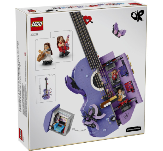 LEGO Конструктор LEGO Editions Music Подвійна гітара Олівії Родріґо (43031)