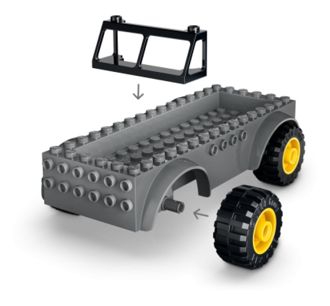 LEGO Конструктор LEGO Jurassic World Вантажівка для перевезення молодого тиранозавра (77978)