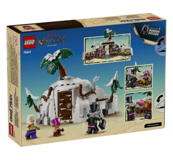 LEGO Конструктор LEGO One Piece Схованка лікаря Гірілука (75641-)