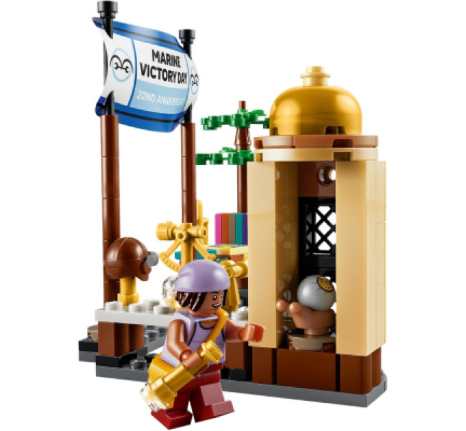 LEGO Конструктор LEGO One Piece Морський бойовий корабель Ґарпа (75646-)