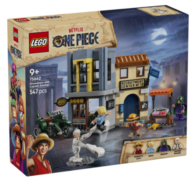 LEGO Конструктор LEGO One Piece Сутичка з капітаном Смокером (75642-)