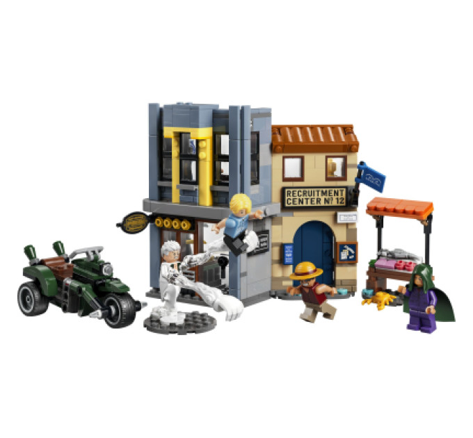 LEGO Конструктор LEGO One Piece Сутичка з капітаном Смокером (75642-)