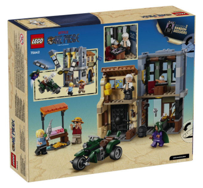 LEGO Конструктор LEGO One Piece Сутичка з капітаном Смокером (75642-)