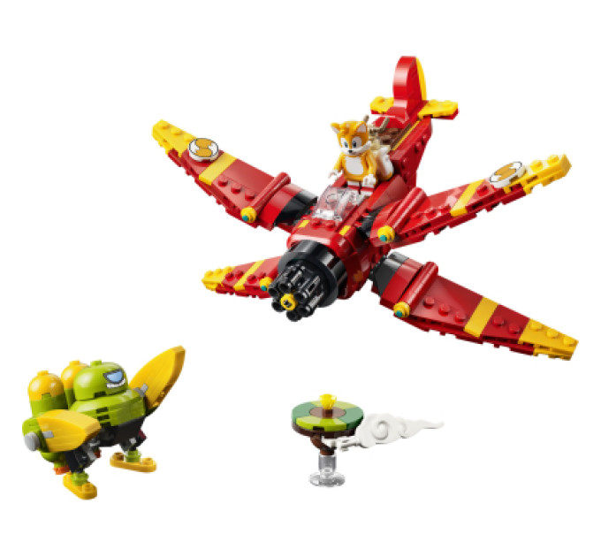 LEGO Конструктор LEGO Sonic the Hedgehog Літак Тейлза «Торнадо-1» (77119)