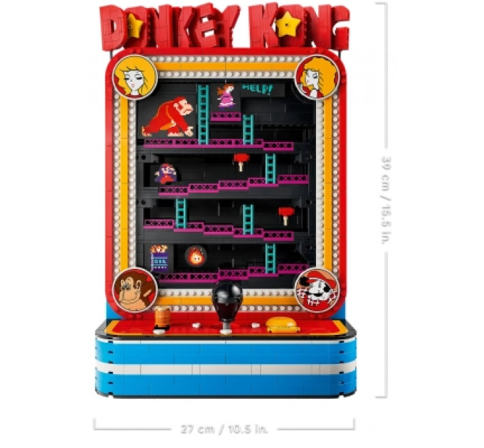 LEGO Конструктор LEGO Super Mario Аркадна гра Donkey Kong (72051)