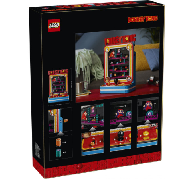 LEGO Конструктор LEGO Super Mario Аркадна гра Donkey Kong (72051)