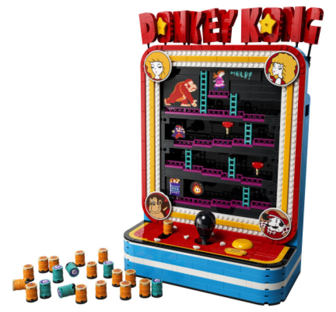 LEGO Конструктор LEGO Super Mario Аркадна гра Donkey Kong (72051)