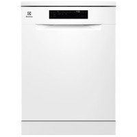 Посудомийна машина Electrolux, 14компл., D, 60см, дисплей, інвертор, 3й кошик, білий