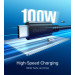 Choetech Дата кабель USB-C to USB-C 0.8m USB 4 100W 40Gbps 8K60Hz Choetech (XCC-1028)