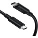 Choetech Дата кабель USB-C to USB-C 0.8m USB 4 100W 40Gbps 8K60Hz Choetech (XCC-1028)
