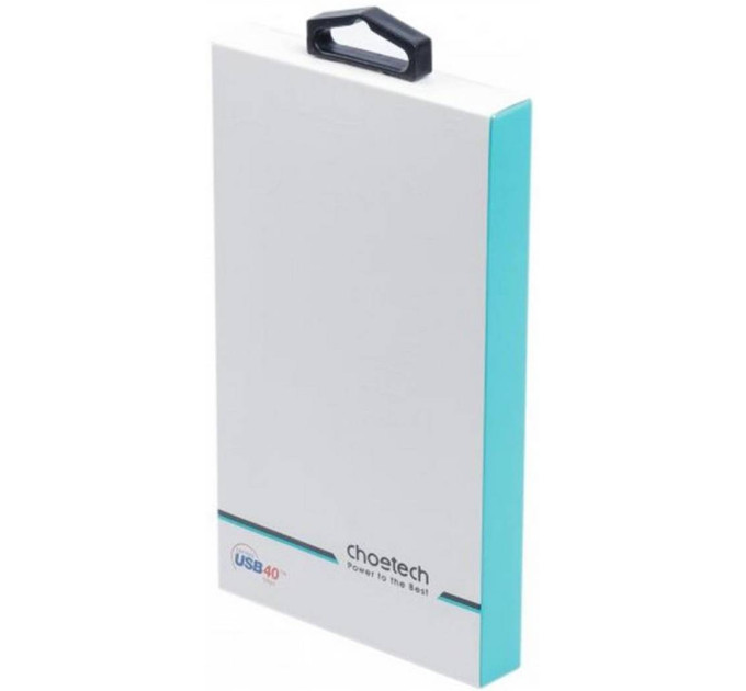 Choetech Дата кабель USB-C to USB-C 0.8m USB 4 100W 40Gbps 8K60Hz Choetech (XCC-1028)