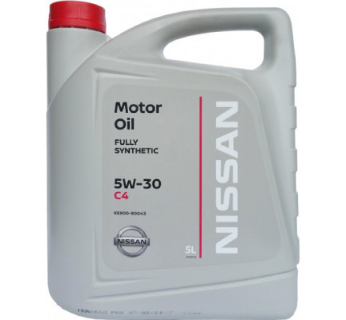 Nissan Моторна олива Nissan DPF 5W-30 C4 5л (KE900-90043)