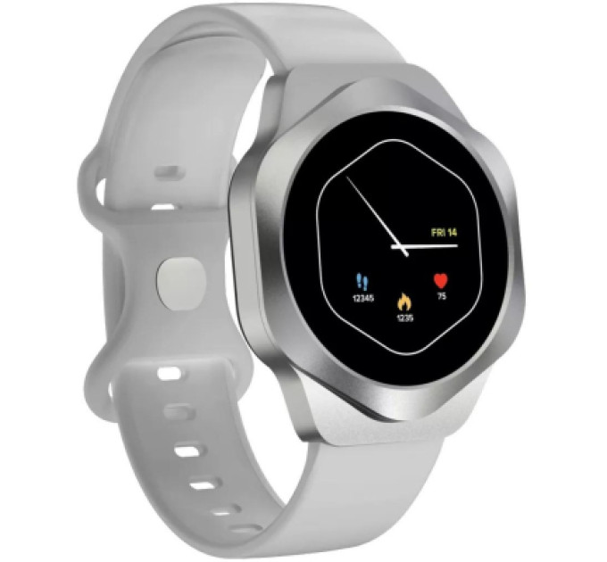 Canyon Смарт-годинник Canyon Hexagon SW-88 BT-CALL Silver (CNS-SW88SS)