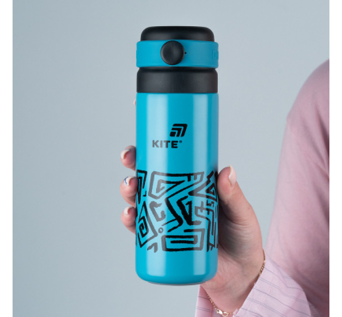 Kite Термос Kite 500 мл, темно-бірюзовий (K25-1222-1)