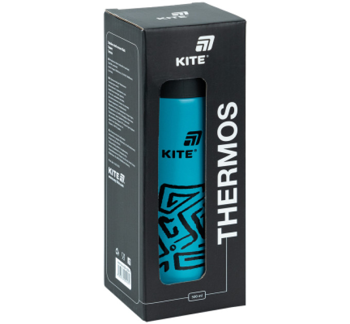 Kite Термос Kite 500 мл, темно-бірюзовий (K25-1222-1)