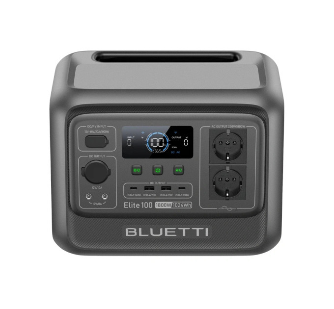 BLUETTI Зарядна станція Bluetti Elite 100 V2, 1800W, 1024Wh