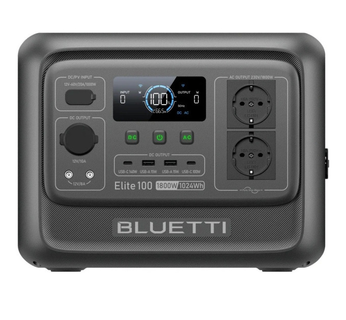 BLUETTI Зарядна станція Bluetti Elite 100 V2, 1800W, 1024Wh