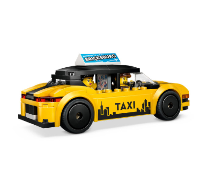 Конструктор LEGO City Жовте таксі (60487)