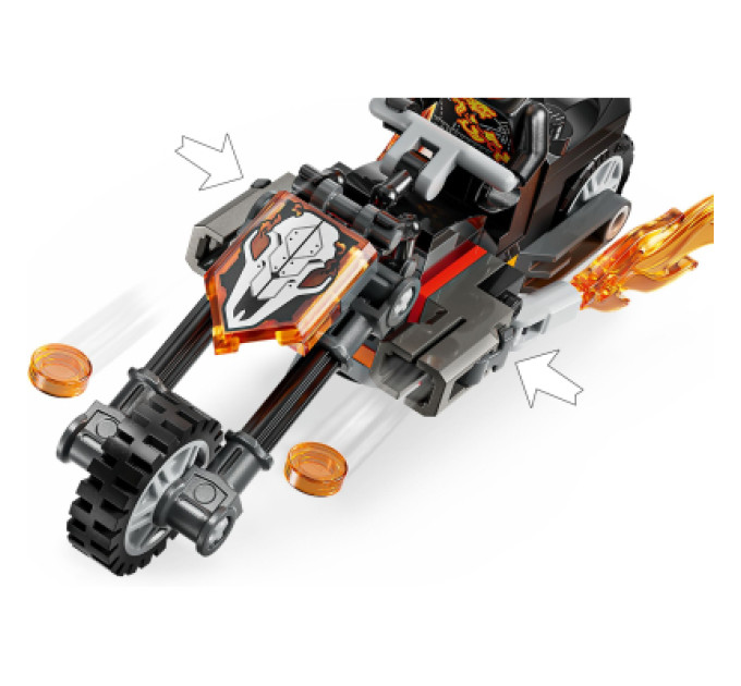 Конструктор LEGO Super Heroes Людина-павук vs. Примарний вершник на мотоциклі (76335)