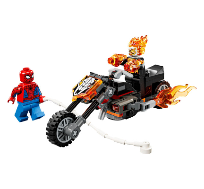 Конструктор LEGO Super Heroes Людина-павук vs. Примарний вершник на мотоциклі (76335)
