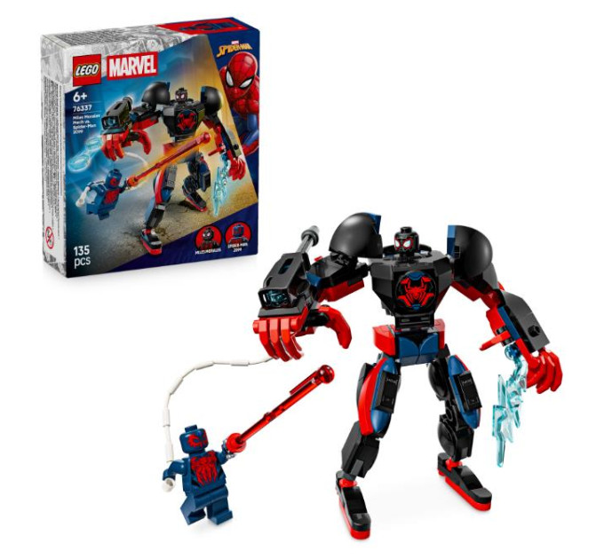 Конструктор LEGO Super Heroes Робот Майлза Моралеза vs. Людина-павук 2099 (76337)