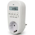 EUROELECTRIC Таймер-розетка EUROELECTRIC 16A/3600W 7дн, White (ST-16A/3,60kW(E))