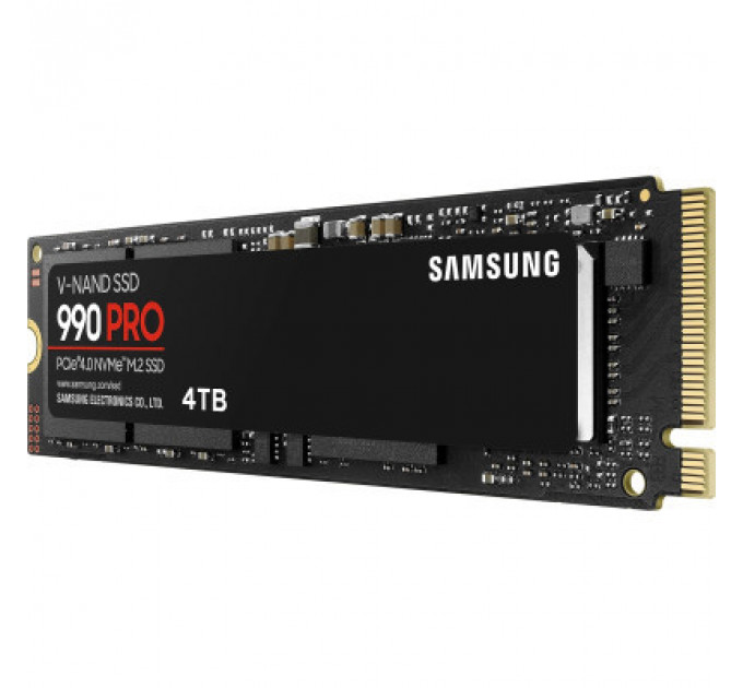 Накопичувач SSD M.2 2280 4TB 990 PRO Samsung (MZ-V9P4T0BW)