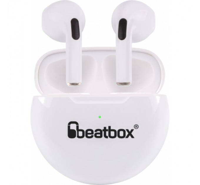 BeatBox Навушники BeatBox PODS PRO 6 White (bbppro6w)
