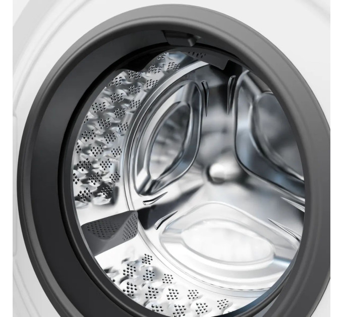 Пральна машина Gorenje фронтальна, 8кг, 1400, A++, 46см, дисплей, пара, Wi-Fi, білий