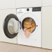 Пральна машина Gorenje фронтальна, 8кг, 1400, A++, 46см, дисплей, пара, Wi-Fi, білий