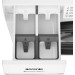 Пральна машина Gorenje фронтальна, 8кг, 1400, A++, 46см, дисплей, пара, Wi-Fi, білий