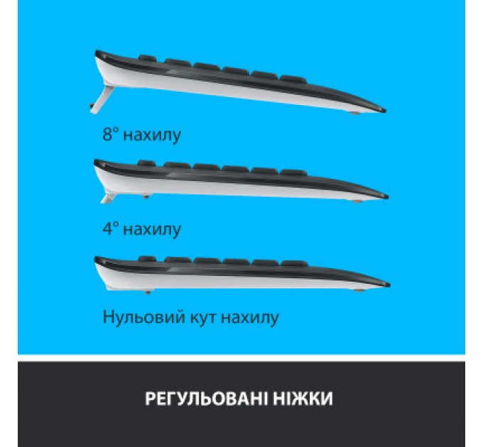 Комплект Logitech MK540 Advanced Wireless UA Black (920-008685)