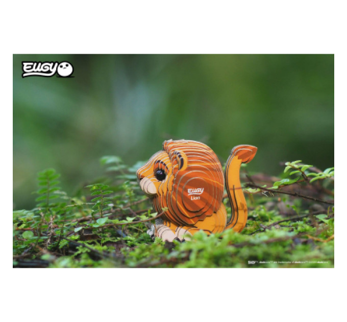 Eugy Пазл Eugy 3D Зоопарк Лев (XEG-070)