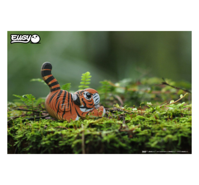Eugy Пазл Eugy 3D Зоопарк Тигр (XEG-012)