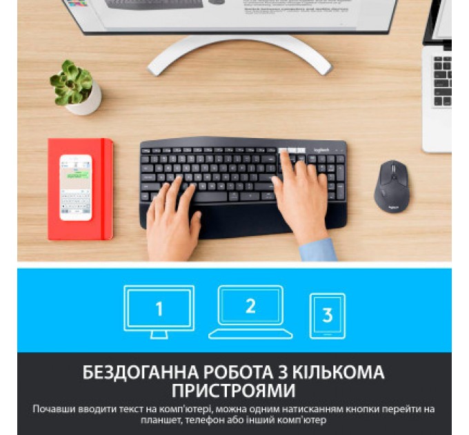 Комплект Logitech MK850 Performance Wireless UA (920-008226)