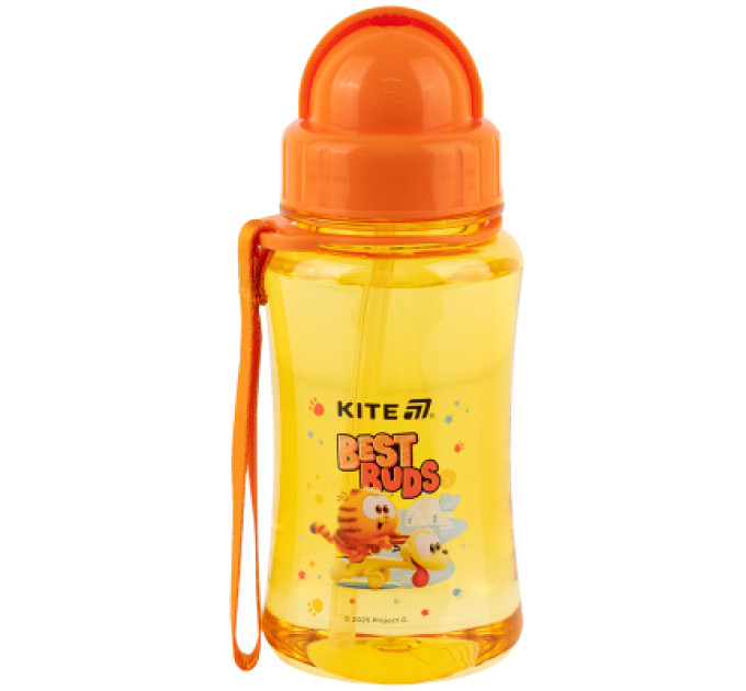 Kite Поїльник-непроливайка Kite Garfield, 350 мл, помаранчева (GF25-399)