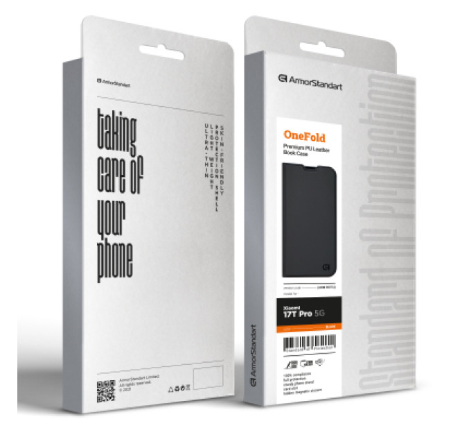 Armorstandart Чохол до мобільного телефона Armorstandart OneFold Case Xiaomi 17T Pro 5G Black (ARM90974)