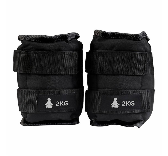 Обважнювачі для щиколотки/зап'ястя 2 кг AKWW2X2BK FITPADDY