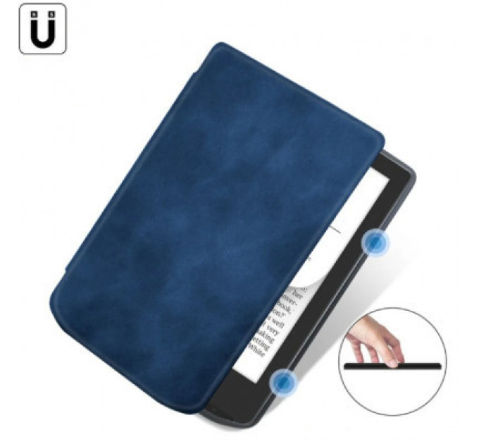 Чохол до електронної книги BeCover Smart Case PocketBook 629 Verse / 634 Verse Pro 6" Deep Blue (710452)