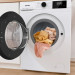 Пральна машина Gorenje фронтальна, 6кг, 1000, A++, 42см, чорний люк, дисплей, пар, інвертор, білий
